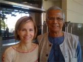 GAYLE AND PROFESSOR YUNUS WASHINGTON DC, AUGUST 2011